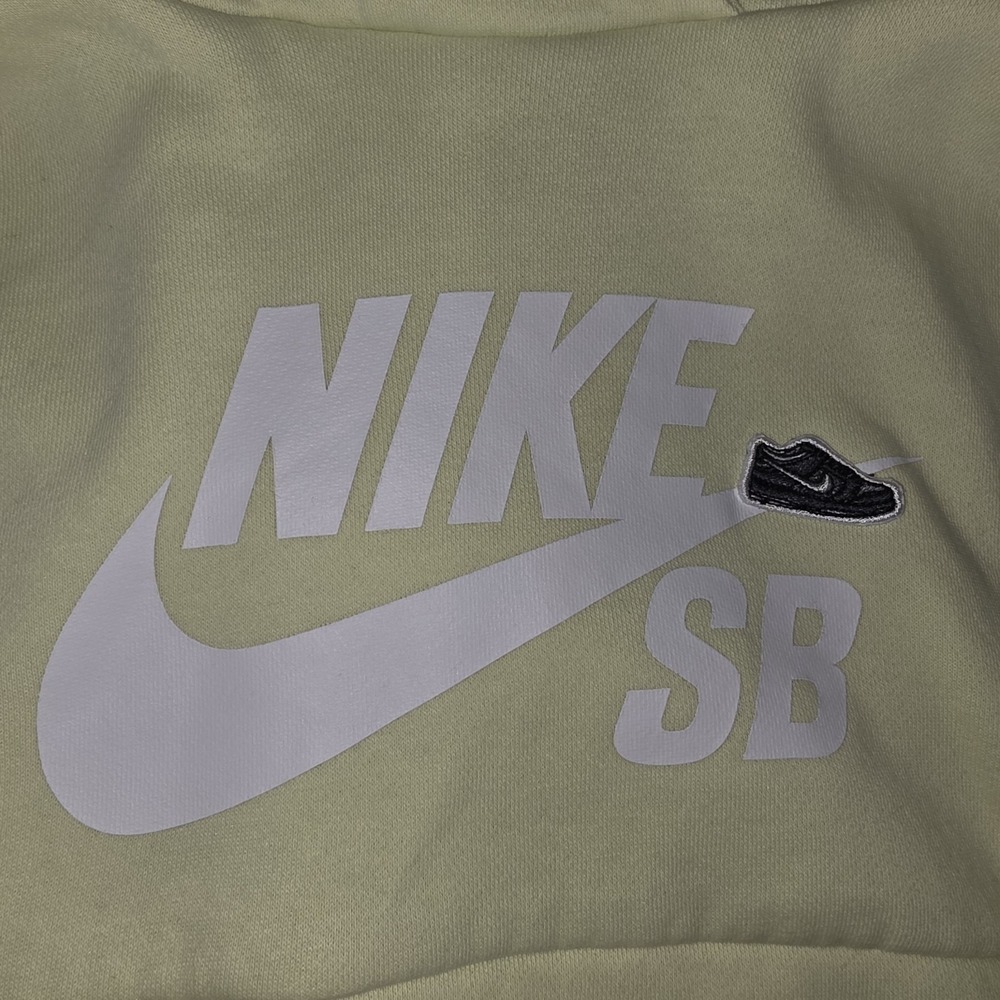 Nike SB Icon Fleece EasyOn Older Kids (Unisex) Oversized Small Pullover Hoodie